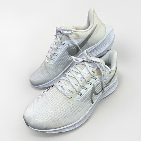 Nike Air Zoom Pegasus 39 White Pure Platinum-DH4072-100 Women's Running Shoe 8 - Picture 2 of 8